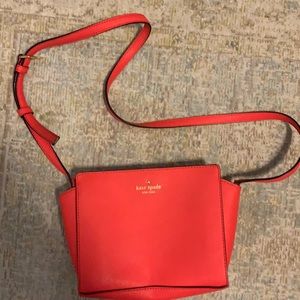 Kate spade red crossbody
